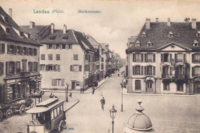 Historische Fotos der Landauer Altstadt