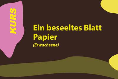 Ein beseeltes Blatt Papier